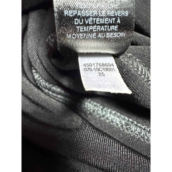 Travelers by Chico's Black 3/4 Sleeve Top Size 1 8/10 Medium - Picture 10 of 11